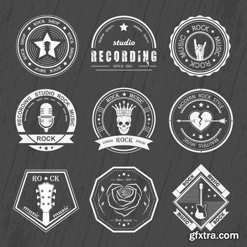 Stock Vector - Pro Badges Logos Symbols and Emblems, 35EPS