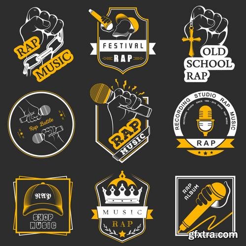 Stock Vector - Pro Badges Logos Symbols and Emblems, 35EPS