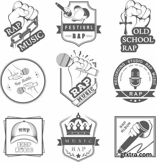 Stock Vector - Pro Badges Logos Symbols and Emblems, 35EPS