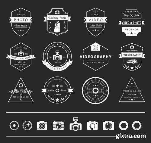 Stock Vector - Pro Badges Logos Symbols and Emblems, 35EPS