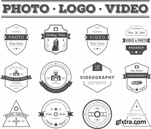 Stock Vector - Pro Badges Logos Symbols and Emblems, 35EPS