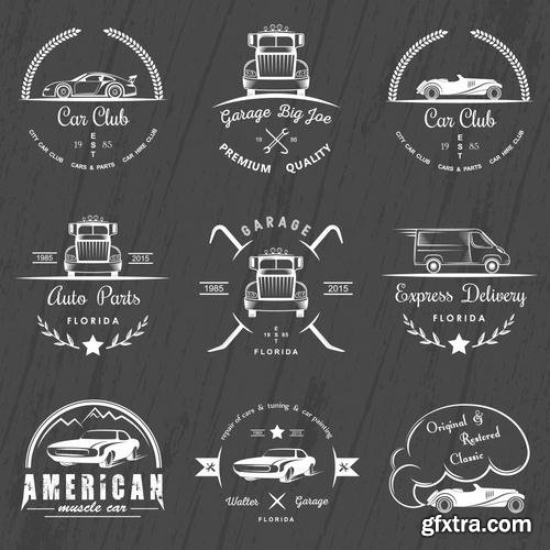 Stock Vector - Pro Badges Logos Symbols and Emblems, 35EPS