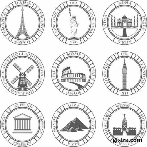 Stock Vector - Pro Badges Logos Symbols and Emblems, 35EPS