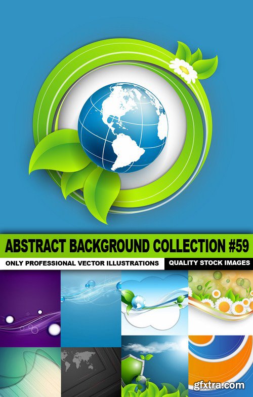 Abstract Background Collection #59 - 25 Vector