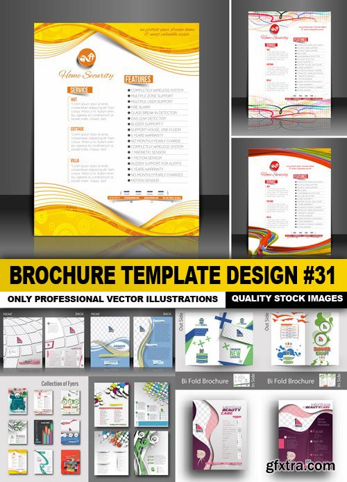 Brochure Template Design #31 - 25 Vector