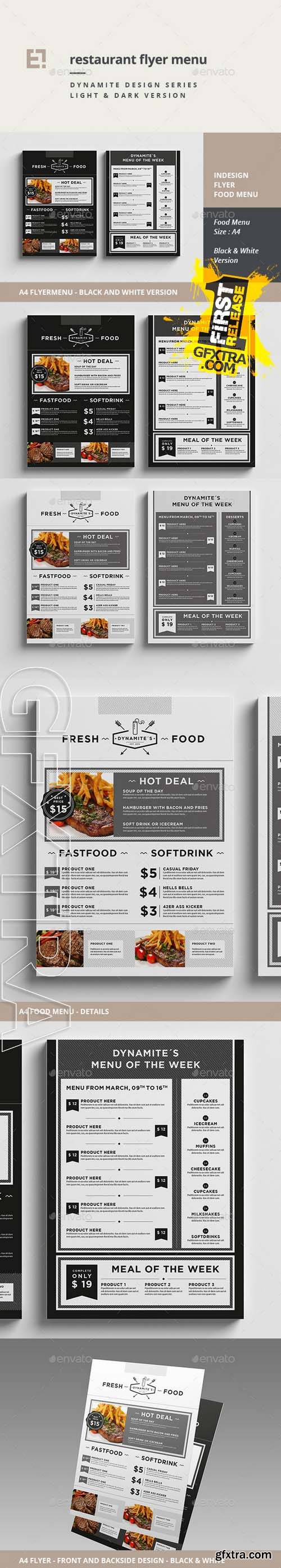 Restaurant Menu Flyer - GraphicRiver 11175802