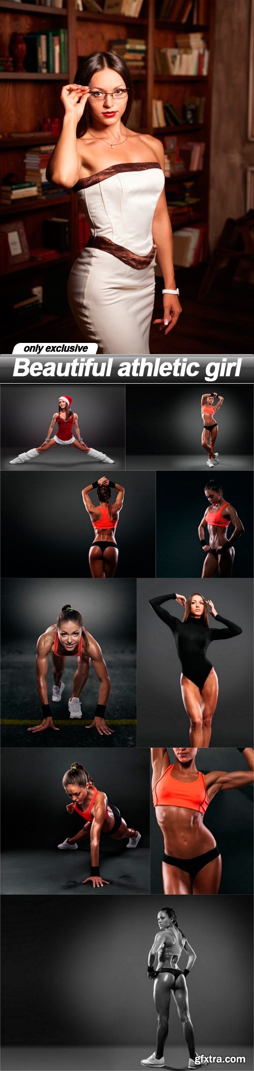 Beautiful athletic girl - 10 UHQ JPEG