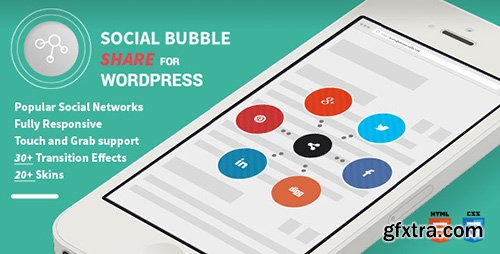 CodeCanyon - WordPress Social Bubble Share v1.0.3 - 11168338