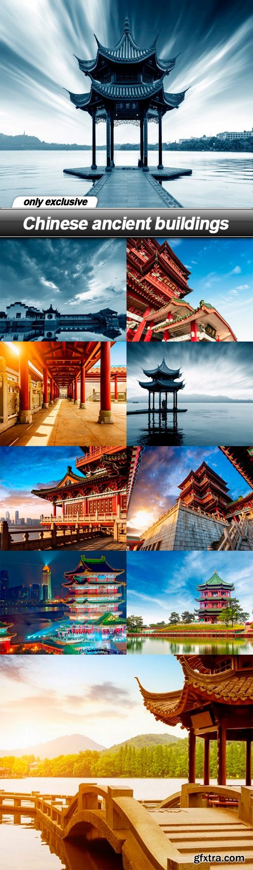 Chinese ancient buildings - 10 UHQ JPEG