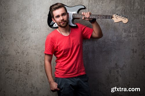 Guy with a guitar