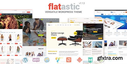 ThemeForest - Flatastic v1.1.1 - Versatile Wordpress Theme - 10875351