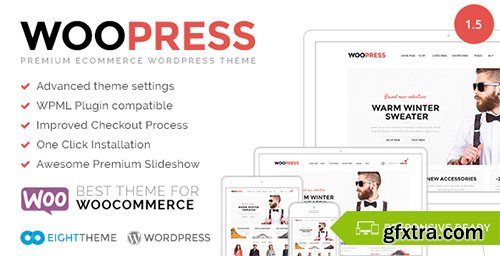 ThemeForest - WooPress v1.4 - Responsive Ecommerce Wordpress Theme - 9751050