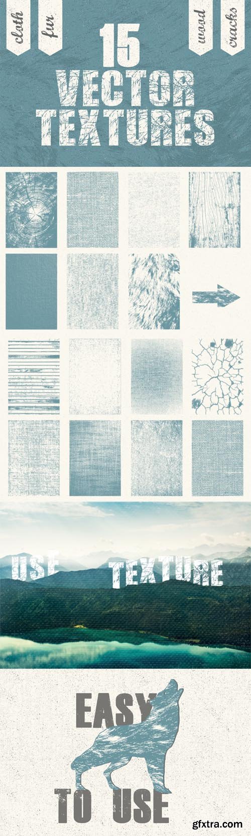 15 Vector textures