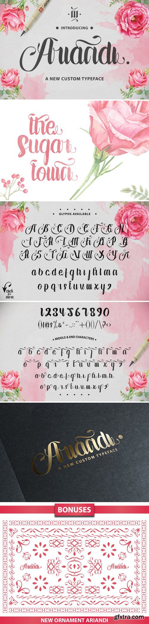 CM281610 - Ariandi Custom Typeface