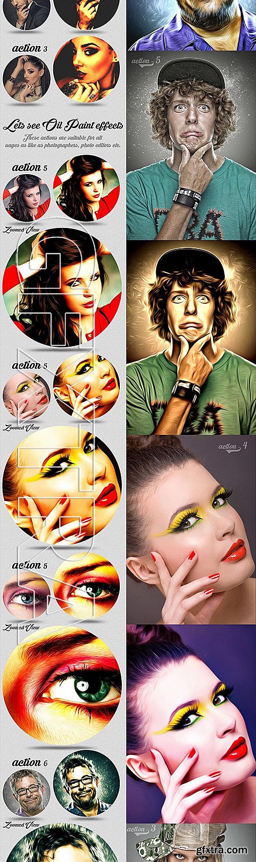 GraphicRiver - Bundle of 05 Photoshop Action Packs 11495128