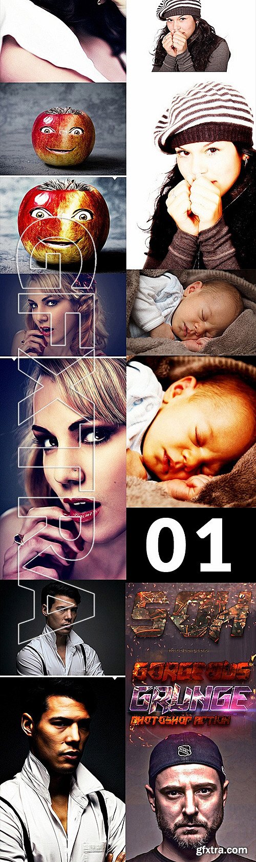 GraphicRiver - Bundle of 05 Photoshop Action Packs 11495128