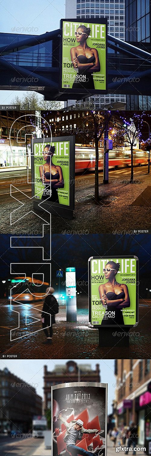 GraphicRiver - Poster Mock-Up Bundle 7950010