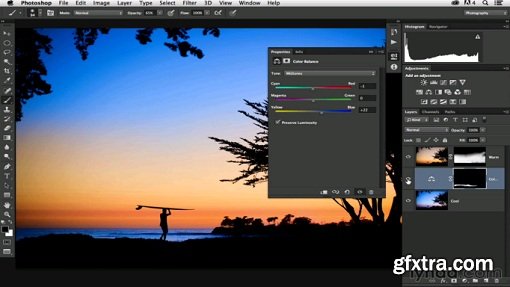 Enhancing a Sunset Photograph with Lightroom and Photoshop