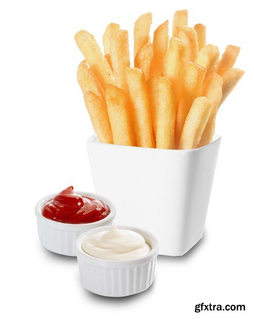 French fries, 10 x UHQ JPEG