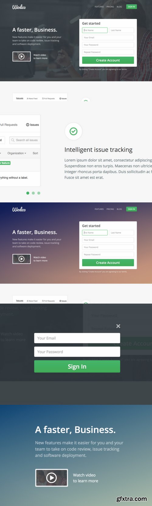 CM - Product Website Template 109819