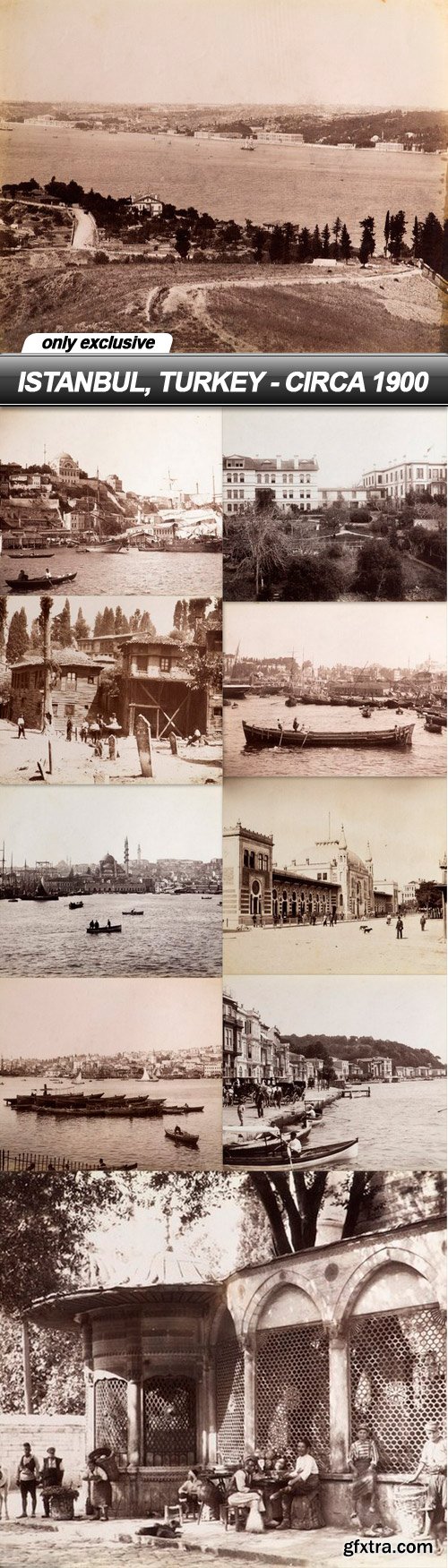 ISTANBUL, TURKEY - CIRCA 1900 - 10 UHQ JPEG