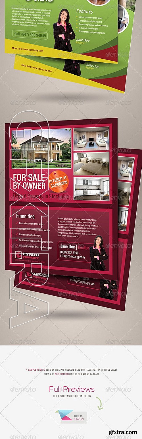 GraphicRiver - Premium Real Estate Flyers 1267214