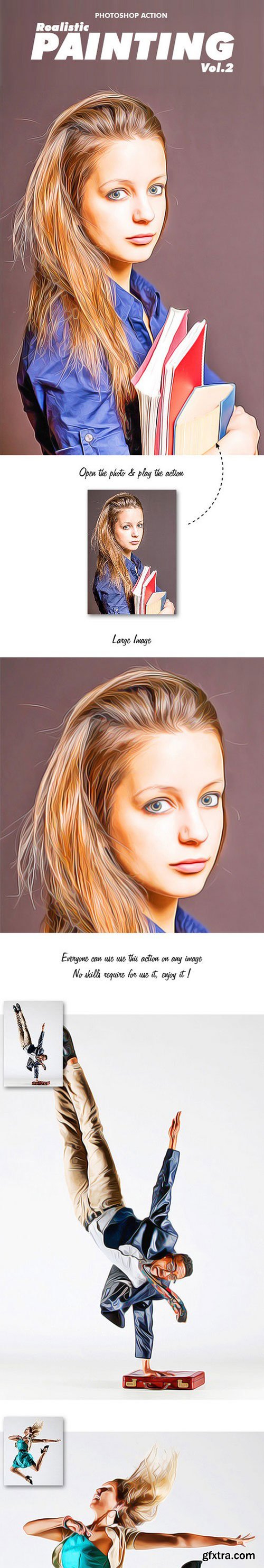 GraphicRiver - Realistic Painting Vol2 Photoshop Action 11626817