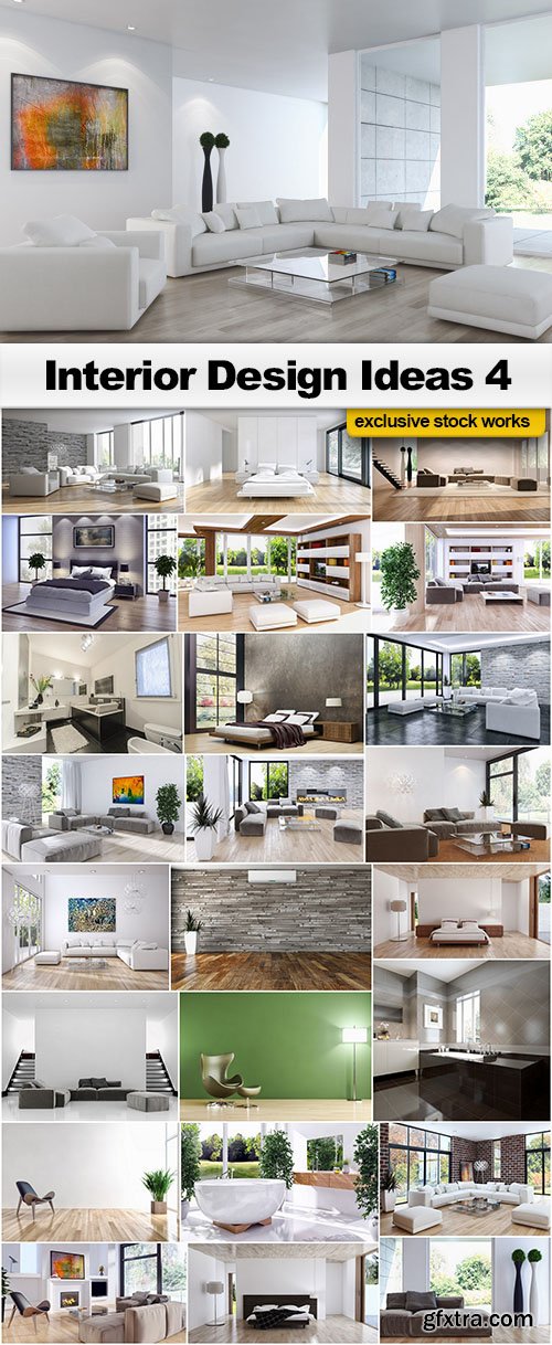 Interior Design Ideas 4 - 25x UHQ JPEGs