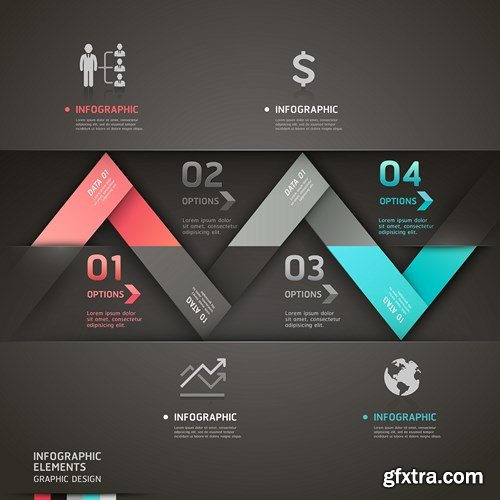 Infographics Vector Elements 2 - 25x EPS