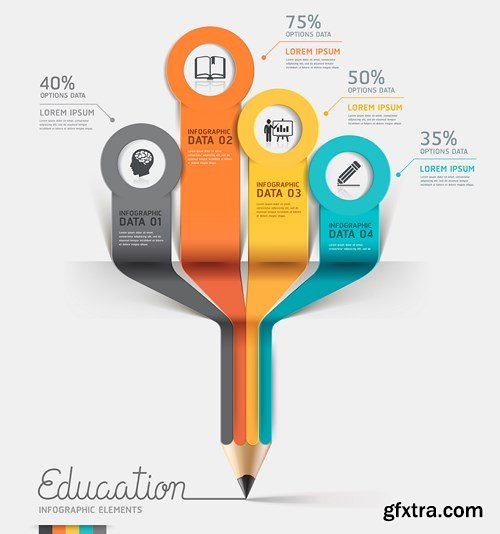 Infographics Vector Elements 2 - 25x EPS