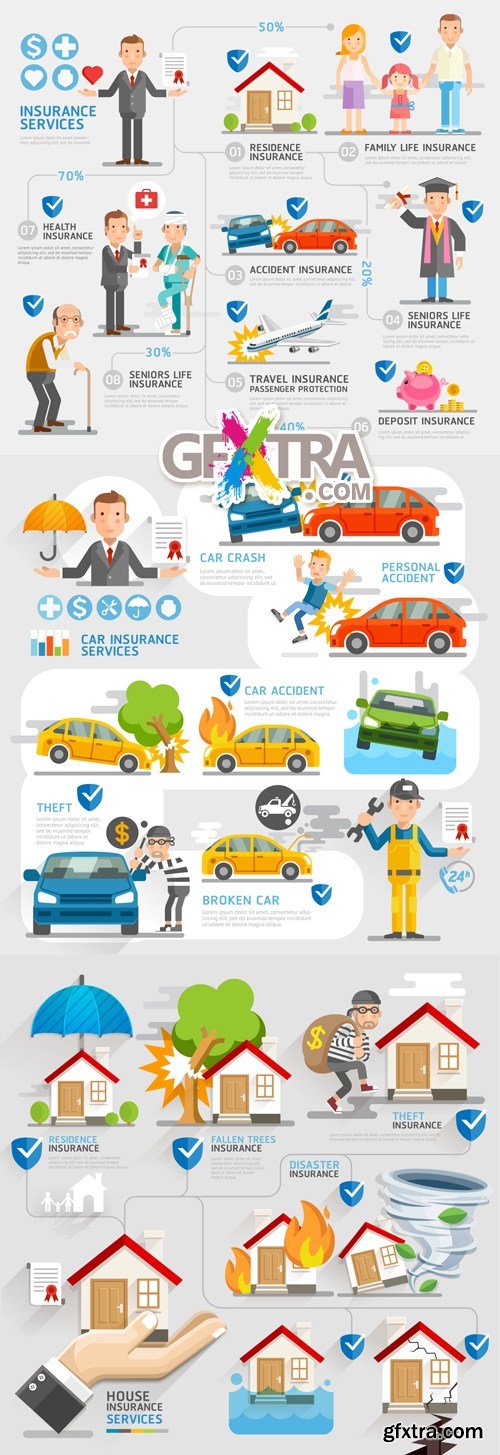 Insurance Concept Vector