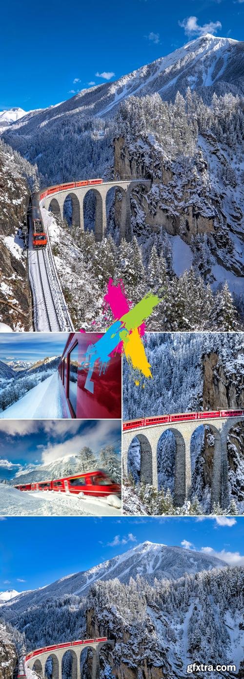 Stock Photo - Swiss Train