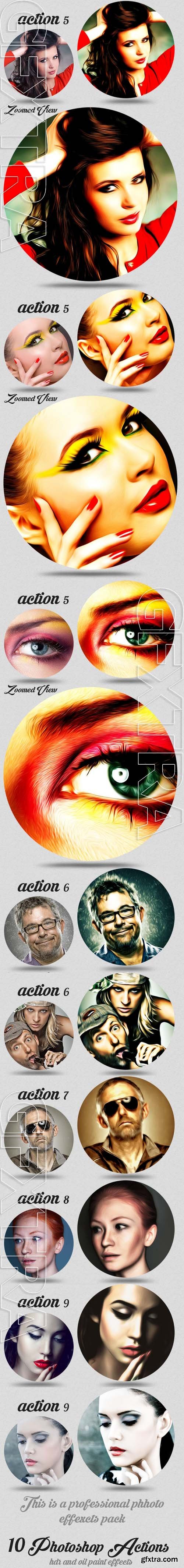 10 HDR And Oil Paint Photo Effects - GraphicRiver 11241103