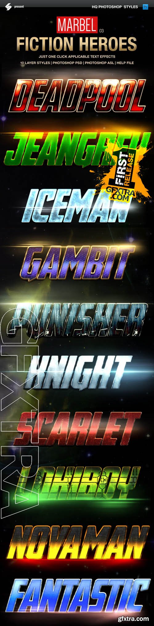 Blockbuster Heroes Style Text Effects 03 - GraphicRiver 11368897