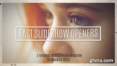 VideoHive Fast Slideshow Openers 10815461