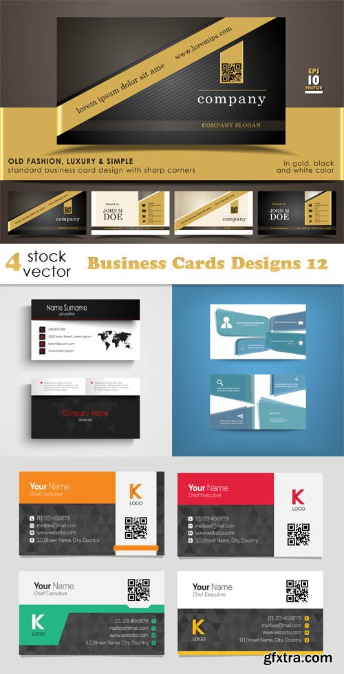 Vectors - Business Cards Designs 12