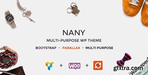 ThemeForest - Nany v1.3 - Creative Multipurpose WordPress Theme