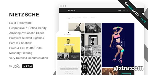 ThemeForest - Nietzsche v1.0.4 - Creative Multi-Purpose HTML Template - 10705442