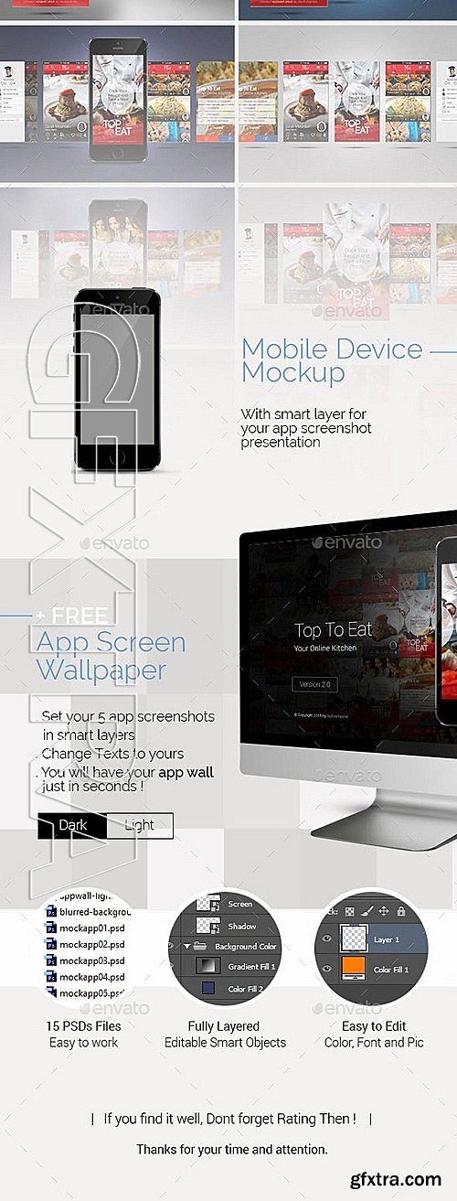 GraphicRiver - MockAPP App UI Screenshot Mockup & Presentation 11668959