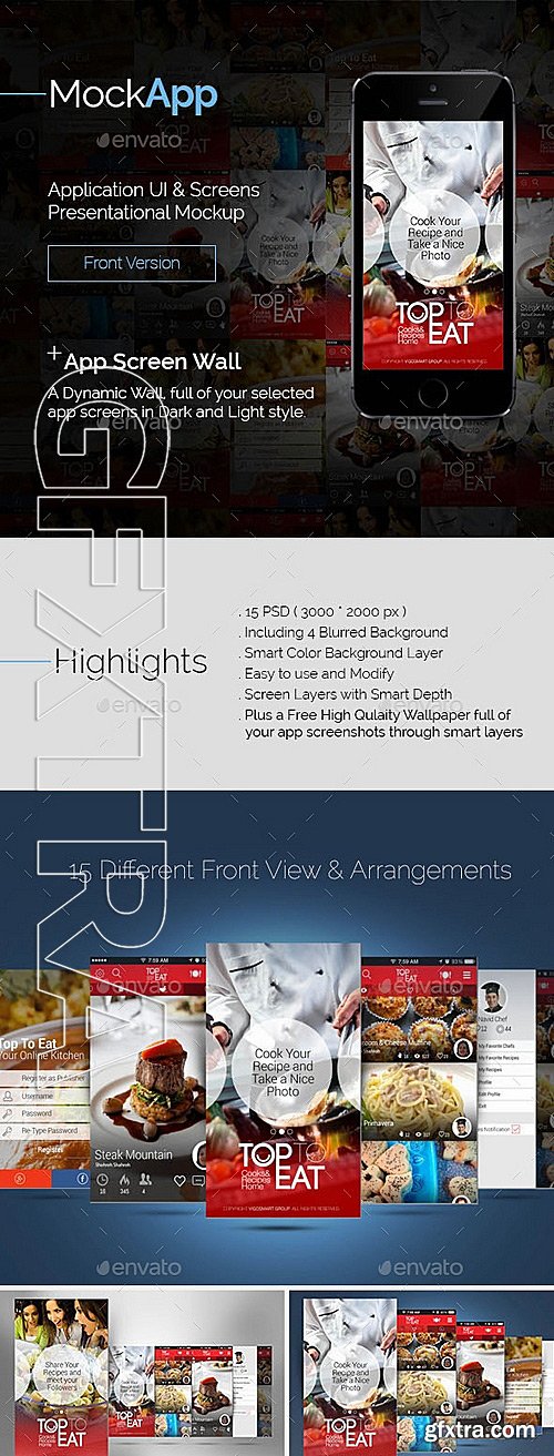 GraphicRiver - MockAPP App UI Screenshot Mockup & Presentation 11668959