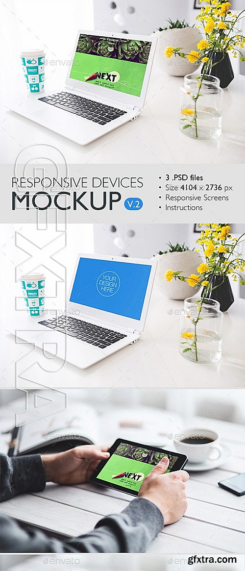 GraphicRiver - Responsive Devices Mockup v.2 11667013