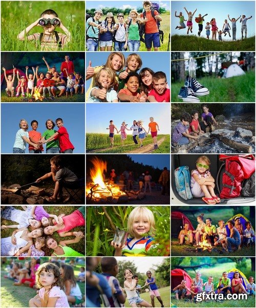 Collection of children\'s holiday camp tourism Trips happy baby 25 HQ Jpeg