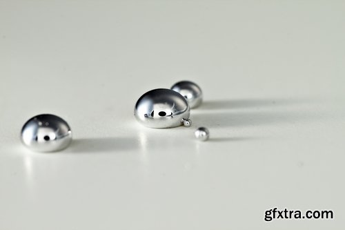 Collection of illustration metal mercury drop a background 25 HQ Jpeg