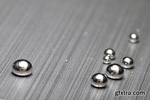 Collection of illustration metal mercury drop a background 25 HQ Jpeg