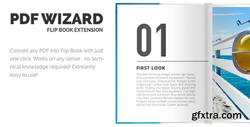 CodeCanyon - PDF Wizard v1.0 - Responsive FlipBook WP Extension - 11219800