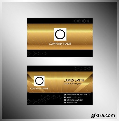 Collection of vector image business card business logo template banner 25 Eps