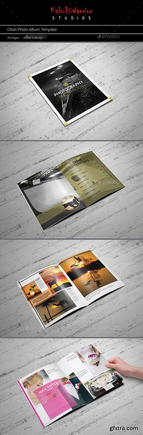 GraphicRiver Clean Photo Album 11556566