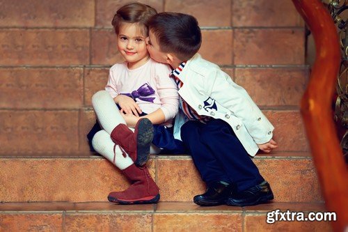 Children's kiss