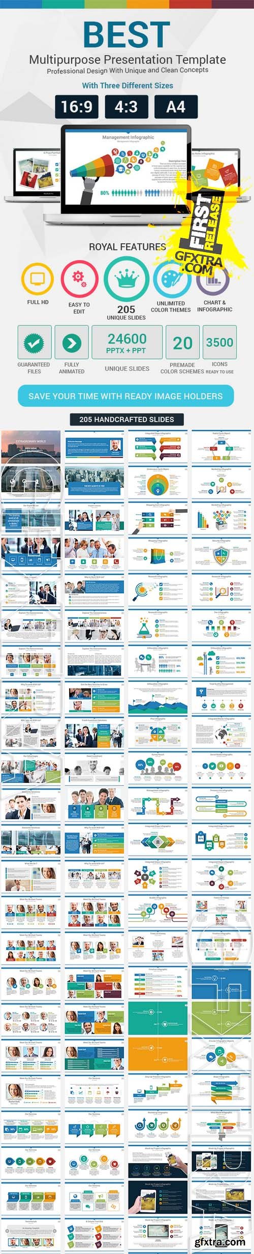 Best PowerPoint Presentation Template - GraphicRiver 10844076