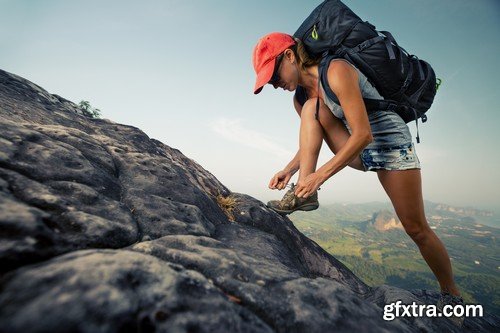 Stock Photos - Sporty girls 4, 25xJPG